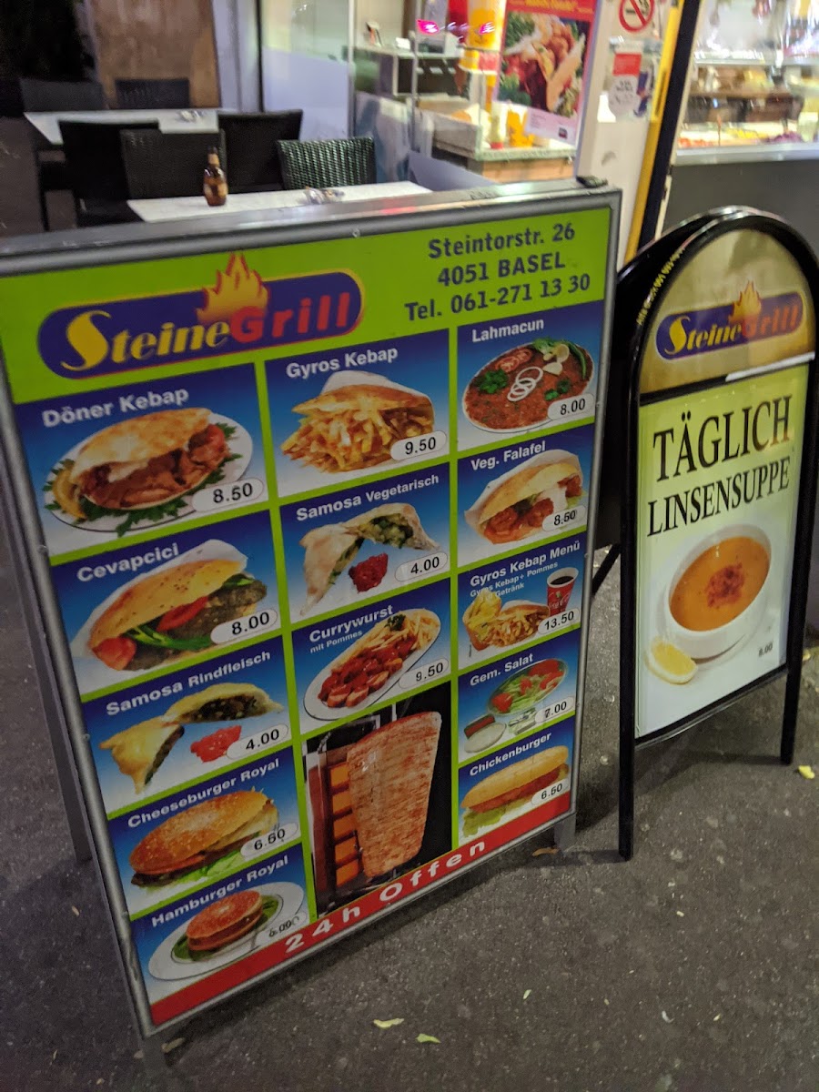 Steinegrill Menu - Image 5